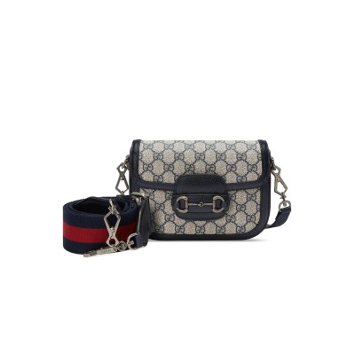 GUCCI HORSEBIT 1955 SMALL SHOULDER BAG ‎658574 (20.5*14.5*5cm)